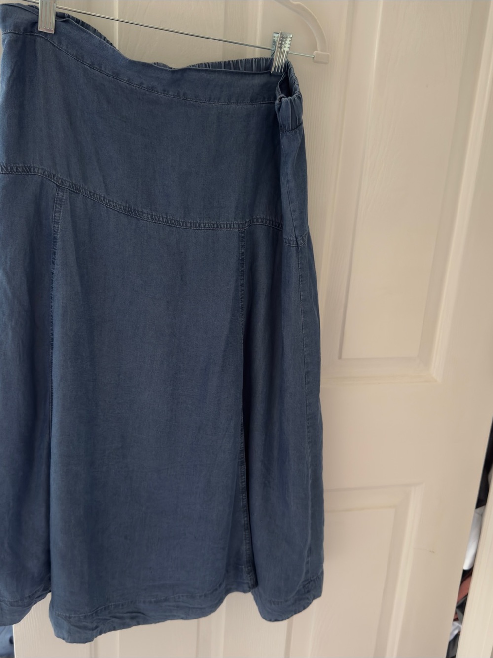 Women’s denim Blue Midi Skirt L